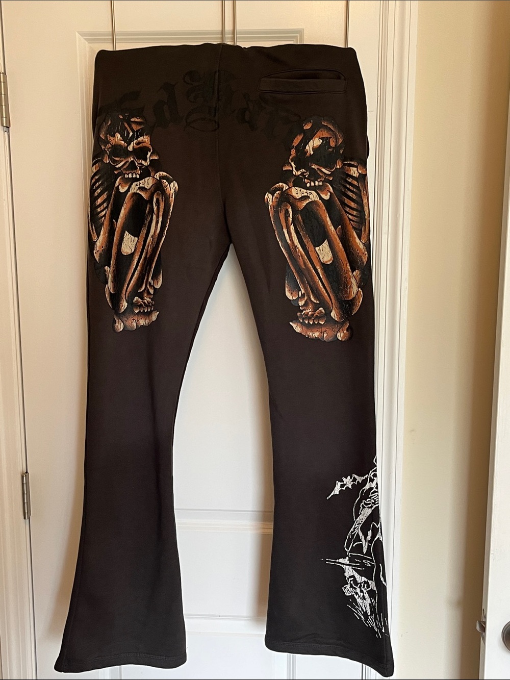 ED Hardy Grim Reaper Sweatpants🔥